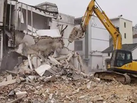 龙湾镇旧房改造拆除